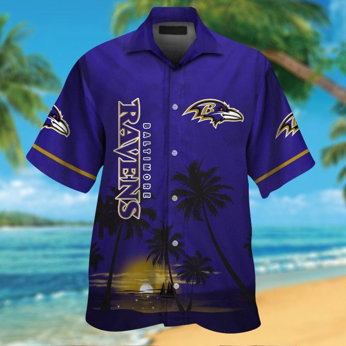 Baltimore Ravens Hawaiian Shirt Gift for Men Women #16