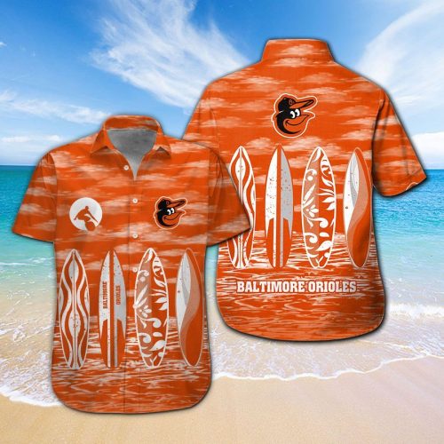 Baltimore Orioles Hawaiian Shirt #7 - Official MLB Merchandise