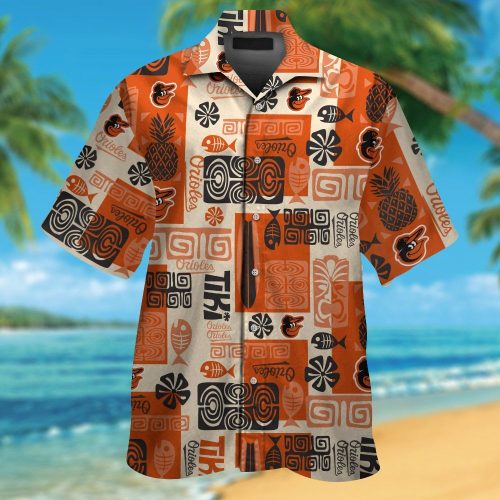 Baltimore Orioles Hawaiian Shirt #2 - Stylish MLB Apparel