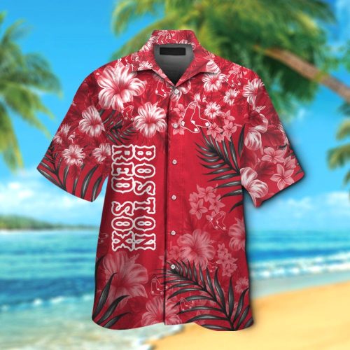 Official Boston Red Sox Hawaiian Shirt #9 - Limited Edition MLB Apparel