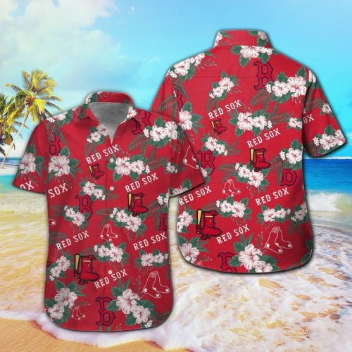 Official Boston Red Sox Hawaiian Shirt #12 - Get Your Team Spirit On!