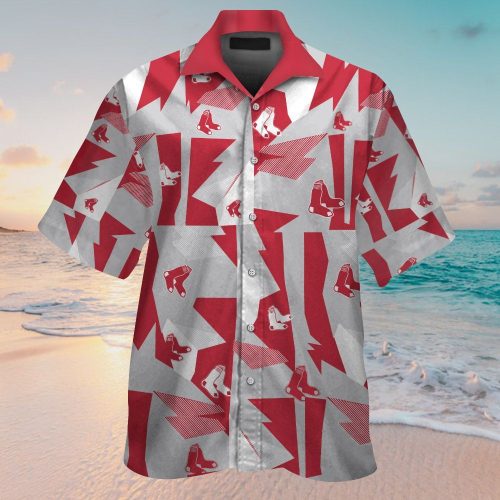 Boston Red Sox Hawaiian Shirt #5 – Official MLB Fan Gear for Men