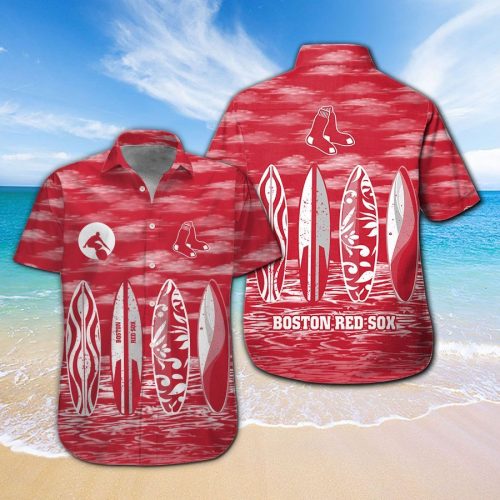 Official Boston Red Sox Hawaiian Shirt – Show Your Team Spirit!