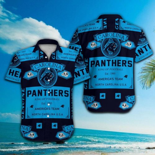Carolina Panthers Hawaiian Shirt Gift for Men Women #12