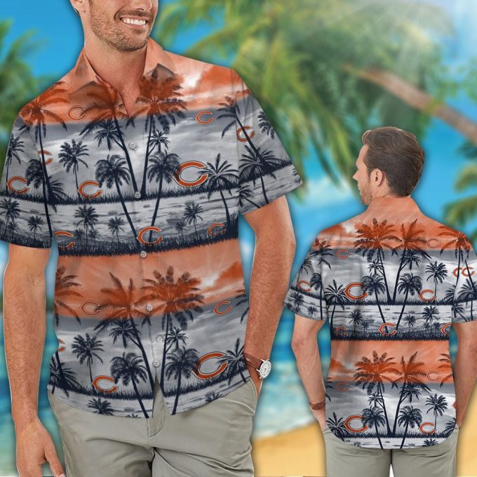 Chicago Bears Hawaiian Shirt Gift for Men Women #16