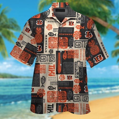 Cincinnati Bengals Hawaiian Shirt Gift for Men Women #11