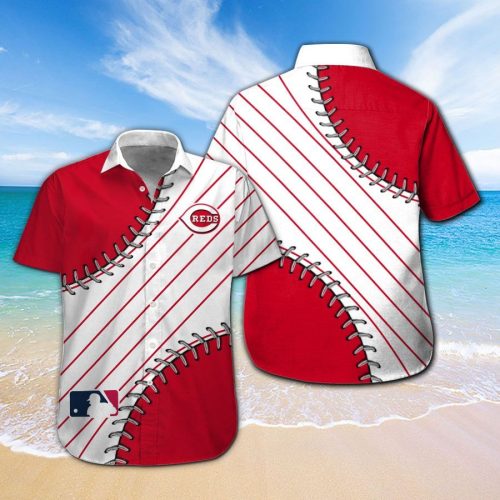 Cincinnati Reds Hawaiian Shirt #9 – Official MLB Merchandise