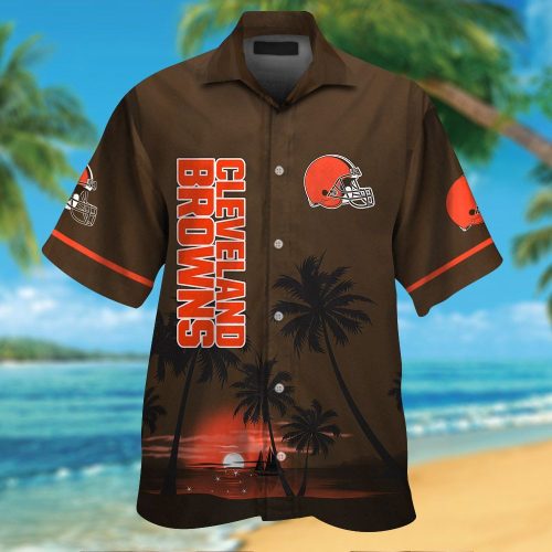 Cleveland Browns Hawaiian Shirt Gift for Men Women #27