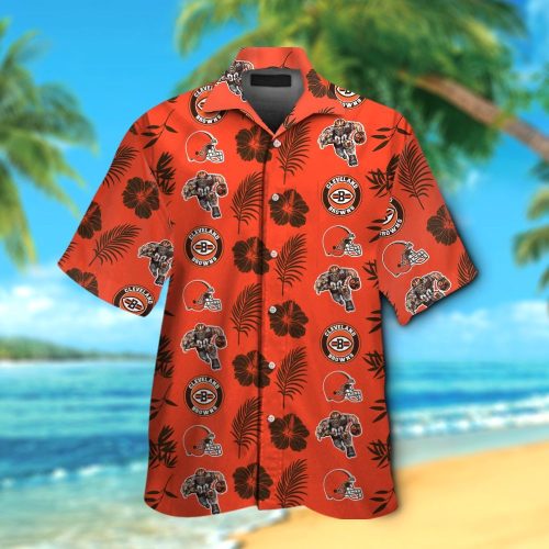 Cleveland Browns Hawaiian Shirt Gift for Men Women #23