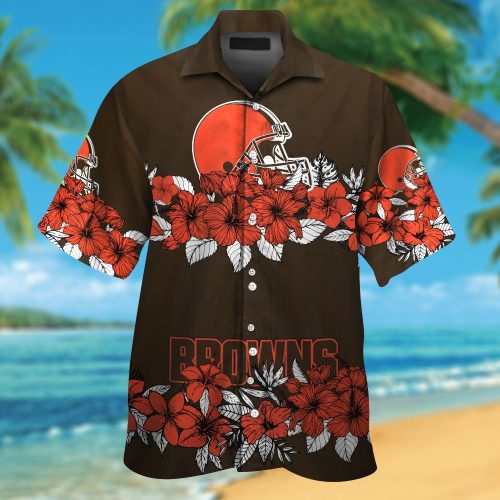 Cleveland Browns Hawaiian Shirt Gift for Men Women #24