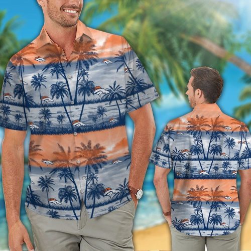 Denver Broncos Hawaiian Shirt Gift for Men Women #9