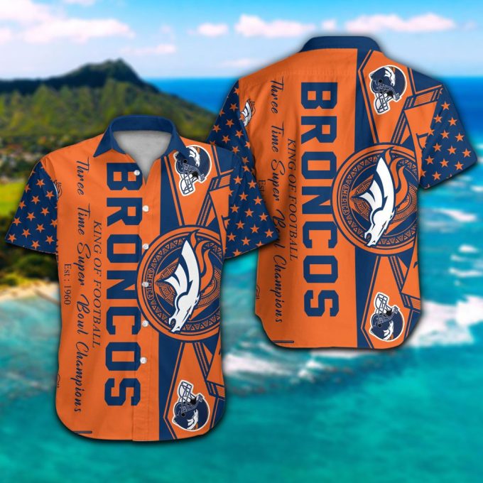 Denver Broncos Hawaiian Shirt Gift for Men Women #5