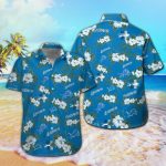 Detroit Lions Hawaiian Shirt Gift for Men Women #9