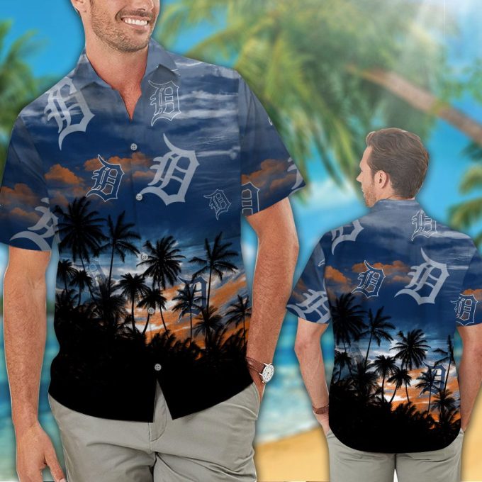Detroit Tigers Hawaiian Shirt #2 – Official MLB Apparel for Fans