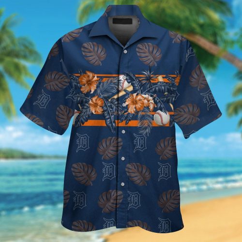 Detroit Tigers Hawaiian Shirt #4 – Official MLB Merchandise