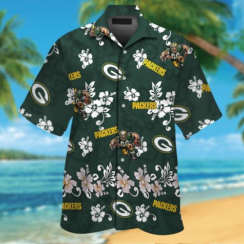 Green Bay Packers Hawaiian Shirt Gift for Men Women #19