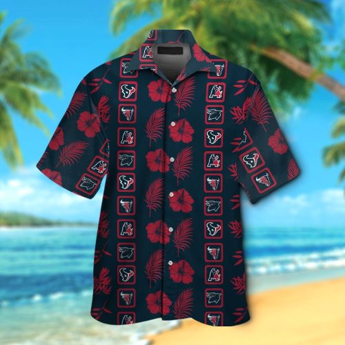 Houston Texans Hawaiian Shirt Gift for Men Women #14