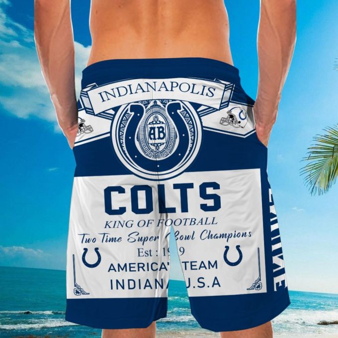 Indianapolis Colts Hawaiian Shirt Gift for Men Women #12