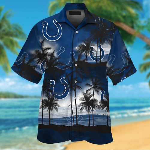 Indianapolis Colts Hawaiian Shirt Gift for Men Women #6