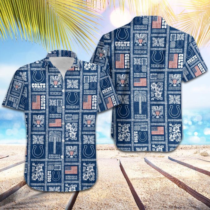 Indianapolis Colts Hawaiian Shirt
