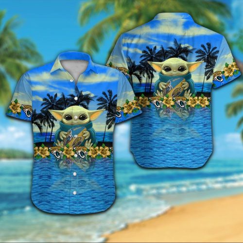 Jacksonville Jaguars Hawaiian Shirt Gift for Men Women #14