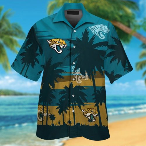 Jacksonville Jaguars Hawaiian Shirt Gift for Men Women #12