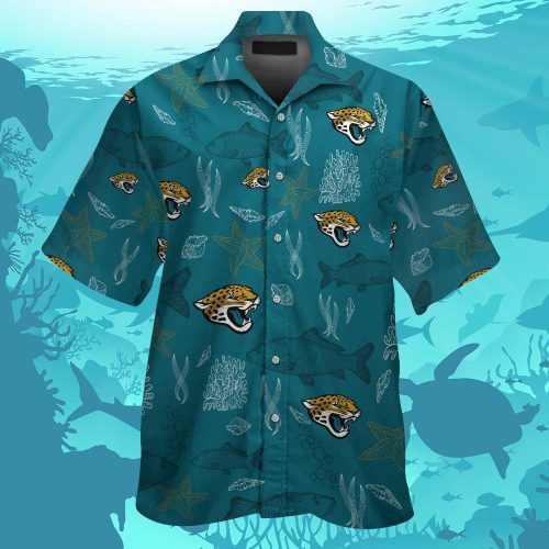Jacksonville Jaguars Hawaiian Shirt Gift for Men Women #9