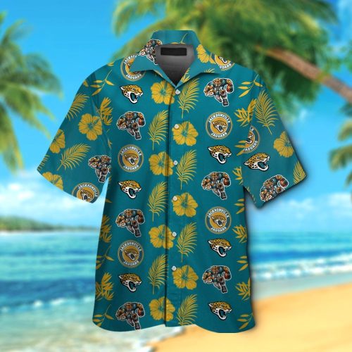 Jacksonville Jaguars Hawaiian Shirt Gift for Men Women #2