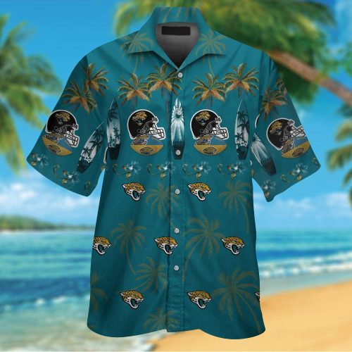Jacksonville Jaguars Hawaiian Shirt Gift for Men Women #7