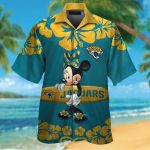 Jacksonville Jaguars & Minnie Mouse Hawaiian Shirt