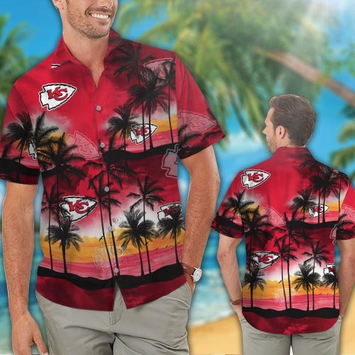 Kansas City Chiefs Hawaiian Shirt Gift for Men Women #4