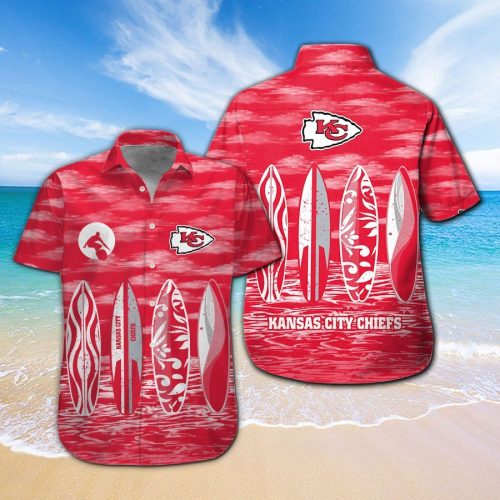 Kansas City Chiefs Hawaiian Shirt Gift for Men Women #2
