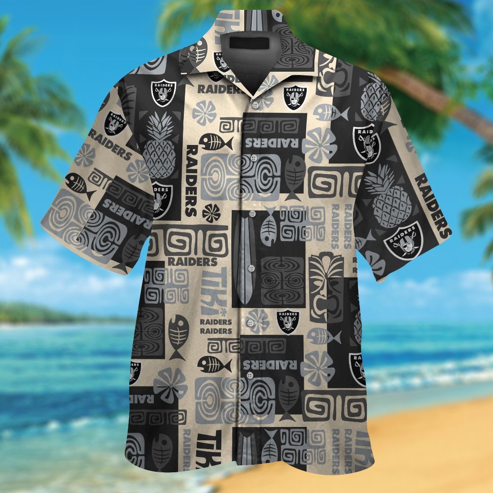 Las Vegas Raiders Hawaiian Shirt Gift for Men Women #2 Las Vegas Raiders Hawaiian Shirt Gift for Men Women #2