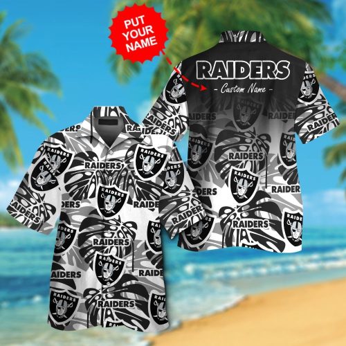 Las Vegas Raiders Hawaiian Shirt Gift for Men Women #6