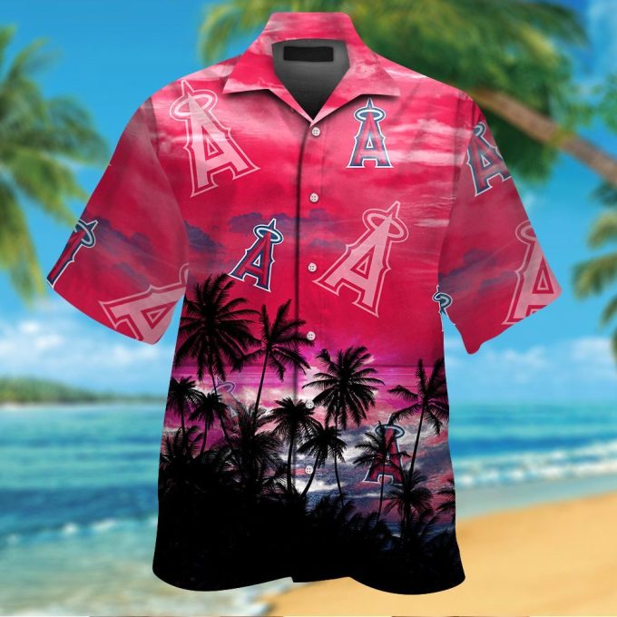 Los Angeles Angels Hawaiian Shirt #3 – Stylish MLB Fan Gear