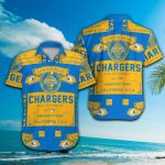 Los Angeles Chargers Hawaiian Shirt Gift for Men Women #15