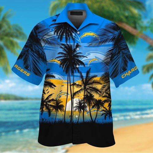 Los Angeles Chargers Hawaiian Shirt Gift for Men Women #20