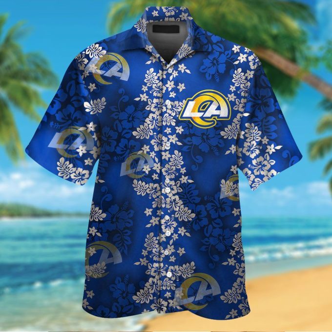 Los Angeles Rams Hawaiian Shirt Gift for Men Women #25