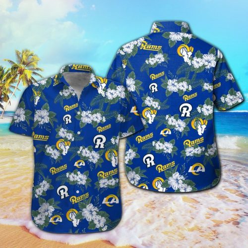 Los Angeles Rams Hawaiian Shirt Gift for Men Women #30