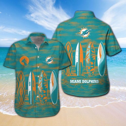 Miami Dolphins Hawaiian Shirt Gift for Men Women #10