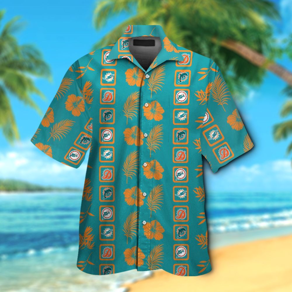 Miami Dolphins Hawaiian Shirt Gift for Men Women #27 Miami Dolphins Hawaiian Shirt Gift for Men Women #27