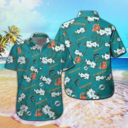 Miami Dolphins Hawaiian Shirt Gift for Men Women #8