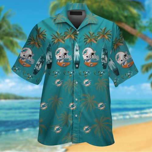 Miami Dolphins Hawaiian Shirt Gift for Men Women #4