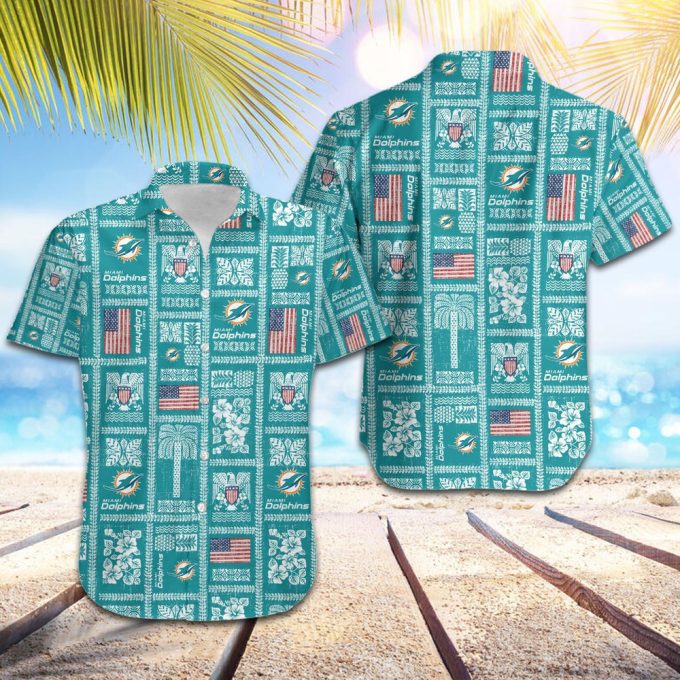 Miami Dolphins Hawaiian Shirt