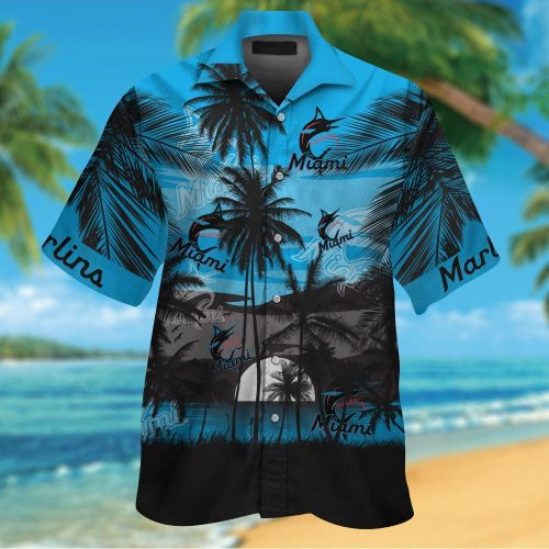 Official Miami Marlins Hawaiian Shirt #8 – Limited Edition MLB Apparel