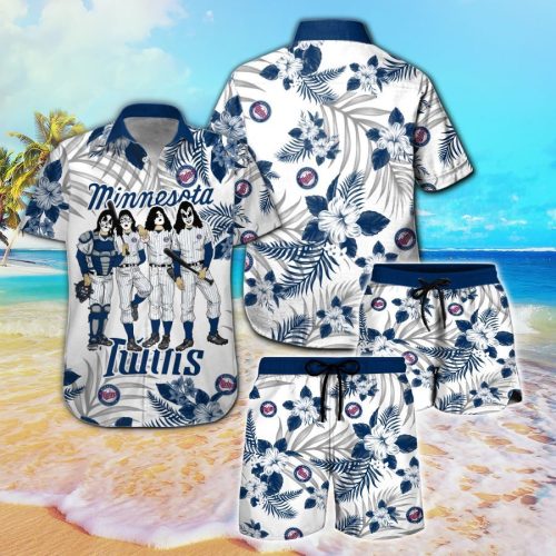 Minnesota Twins & Kiss Hawaiian Shirt – Official MLB Merchandise