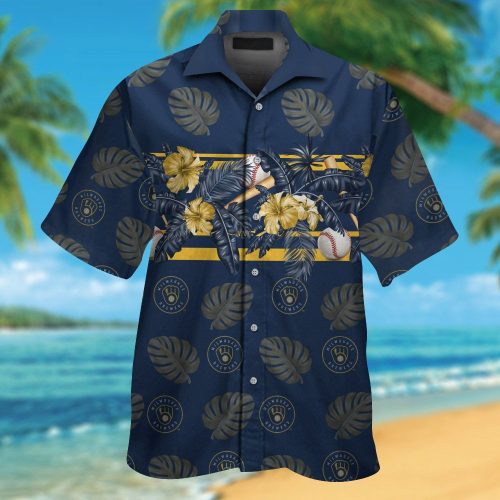 Milwaukee Brewers Hawaiian Shirt #12 – Official MLB Merchandise