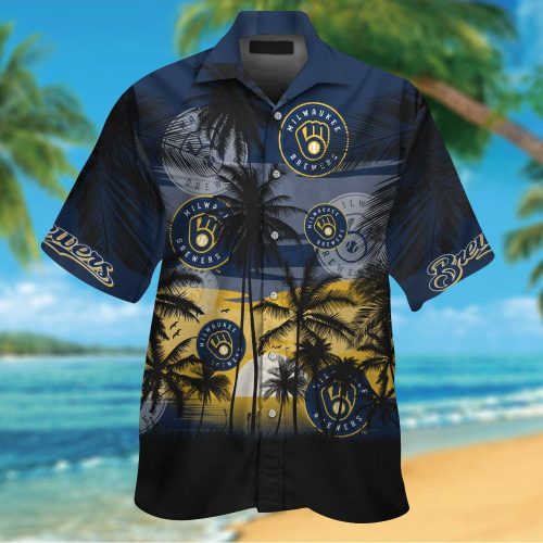 Milwaukee Brewers #9 Hawaiian Shirt – Official MLB Merchandise