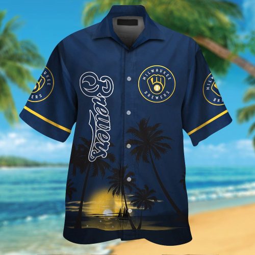 Milwaukee Brewers Hawaiian Shirt #7 – Official MLB Merchandise