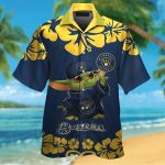 Milwaukee Brewers Baby Yoda Hawaiian Shirt #2: Official MLB Merchandise